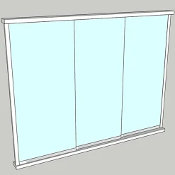 Sunroom s75 3-Glas 3-Delad