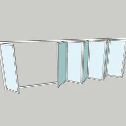 Sunroom s75 3-Glas 8-Delad