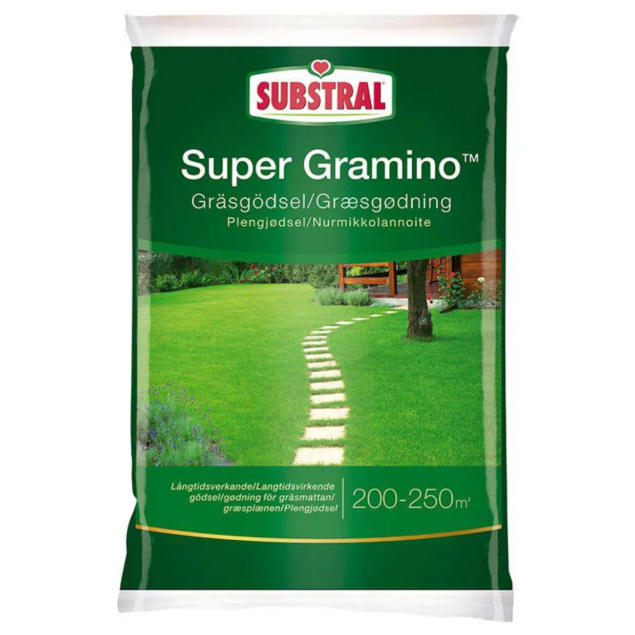 Super Gramino 6,5 kg, Långtidsverkande Gräsmattegödsel