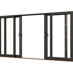 Svanenmärkt NTech Aluminium 4-Delad BlackLine Svart