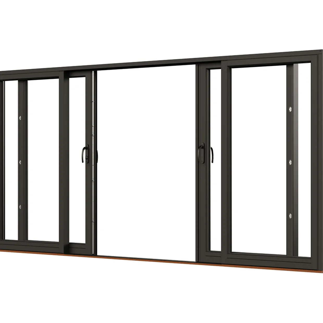 Svanenmärkt NTech Aluminium 4-Delad BlackLine Svart