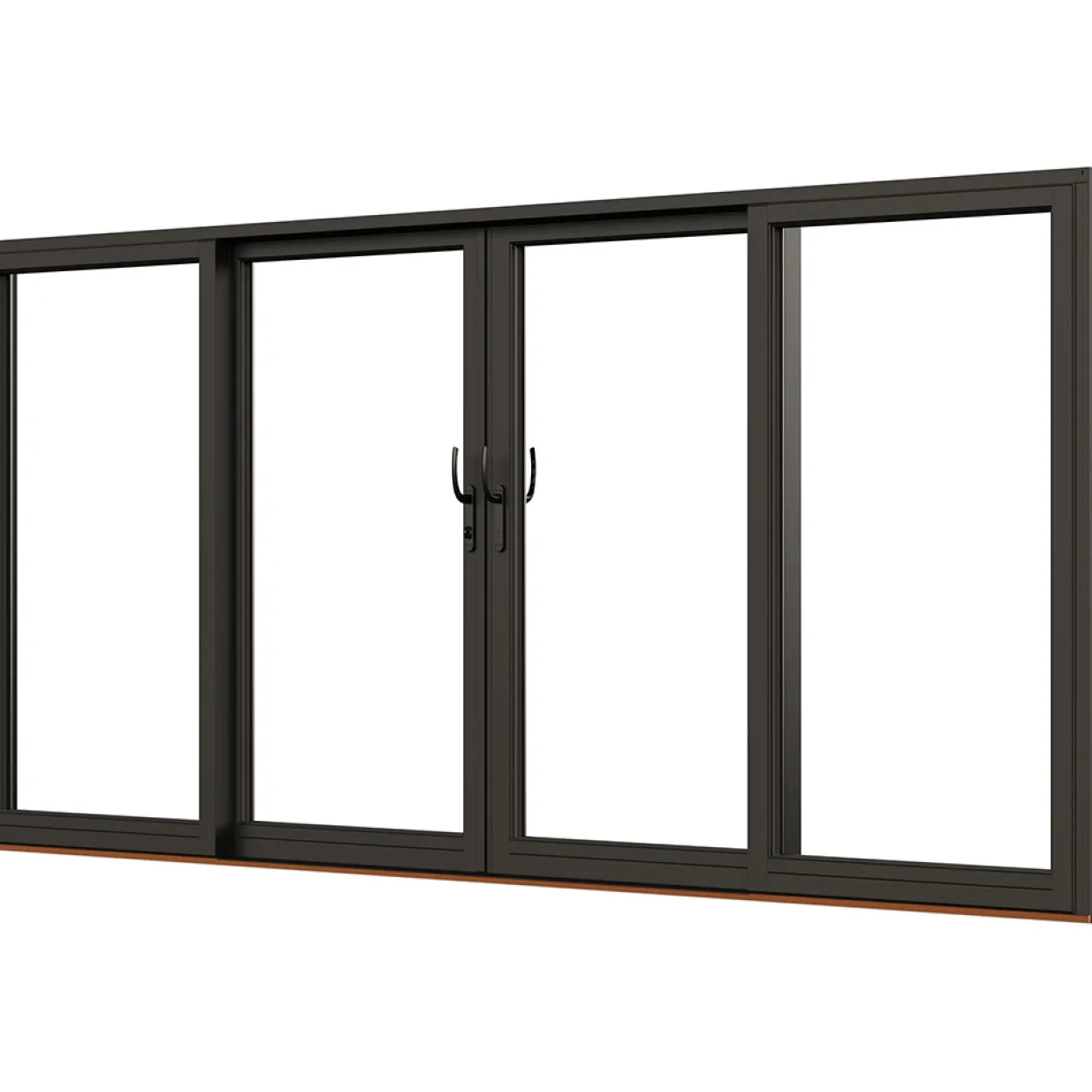 Svanenmärkt NTech Aluminium 4-Delad BlackLine Svart