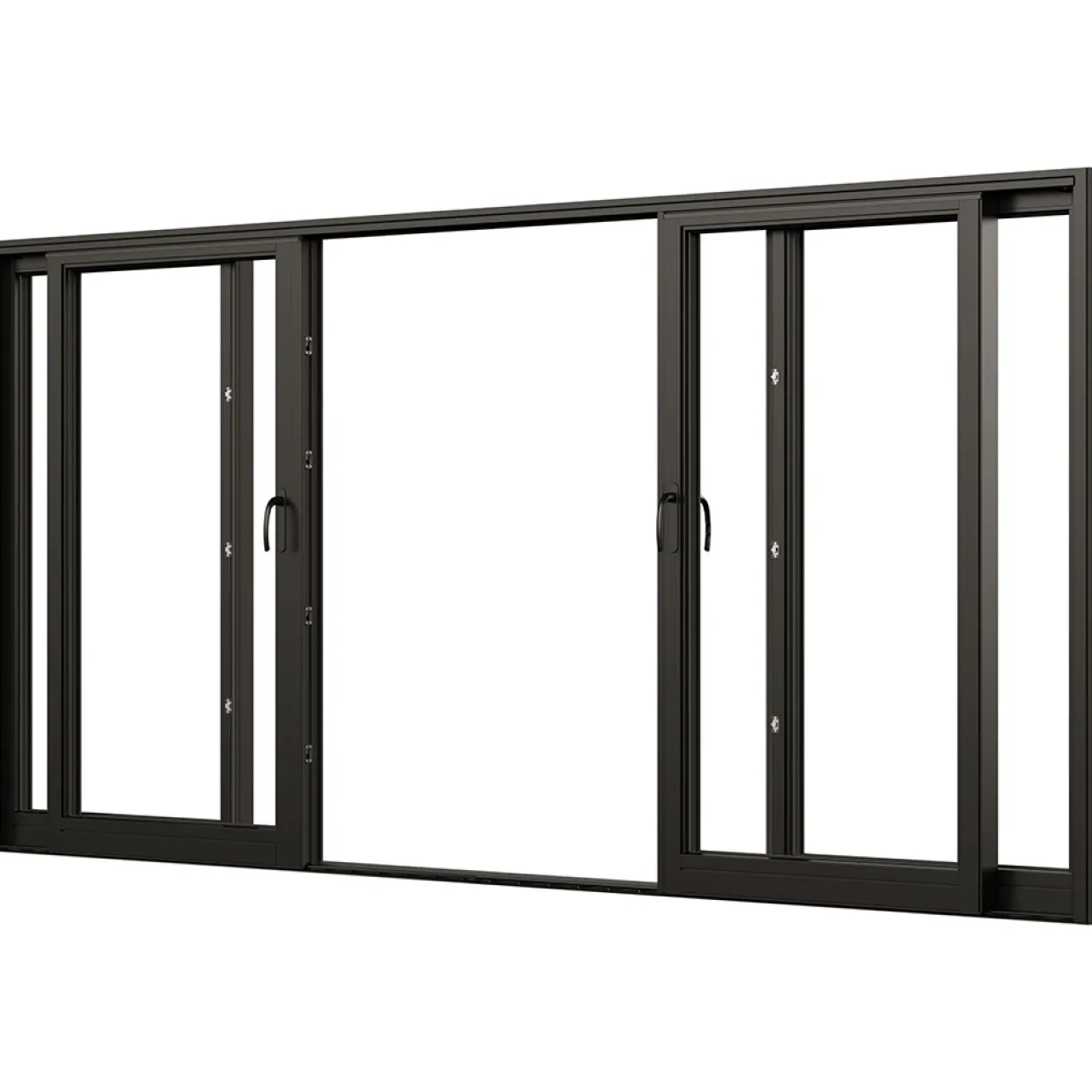 Svanenmärkt NTech Aluminium 4-Delad BlackLine Svart