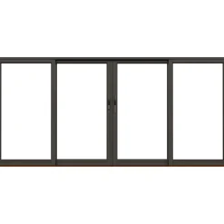 Svanenmärkt NTech Aluminium 4-Delad BlackLine Svart