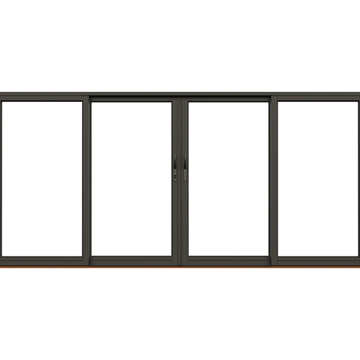 Svanenmärkt NTech Aluminium 4-Delad BlackLine Svart