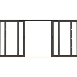 Svanenmärkt NTech Aluminium 4-Delad BlackLine Svart