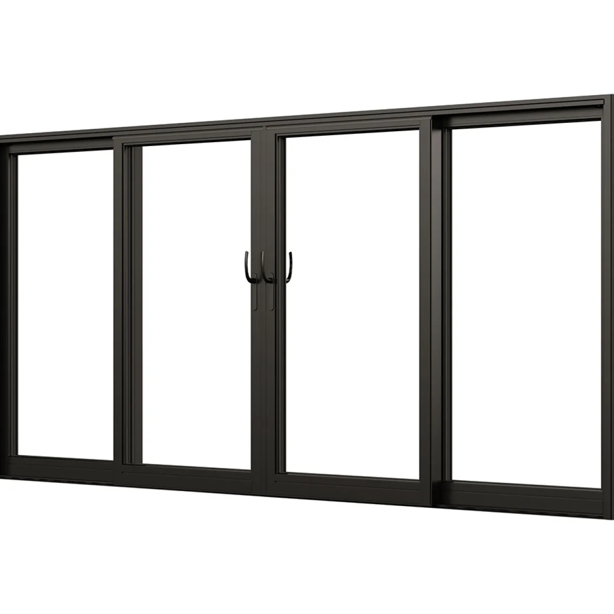 Svanenmärkt NTech Aluminium 4-Delad BlackLine Svart
