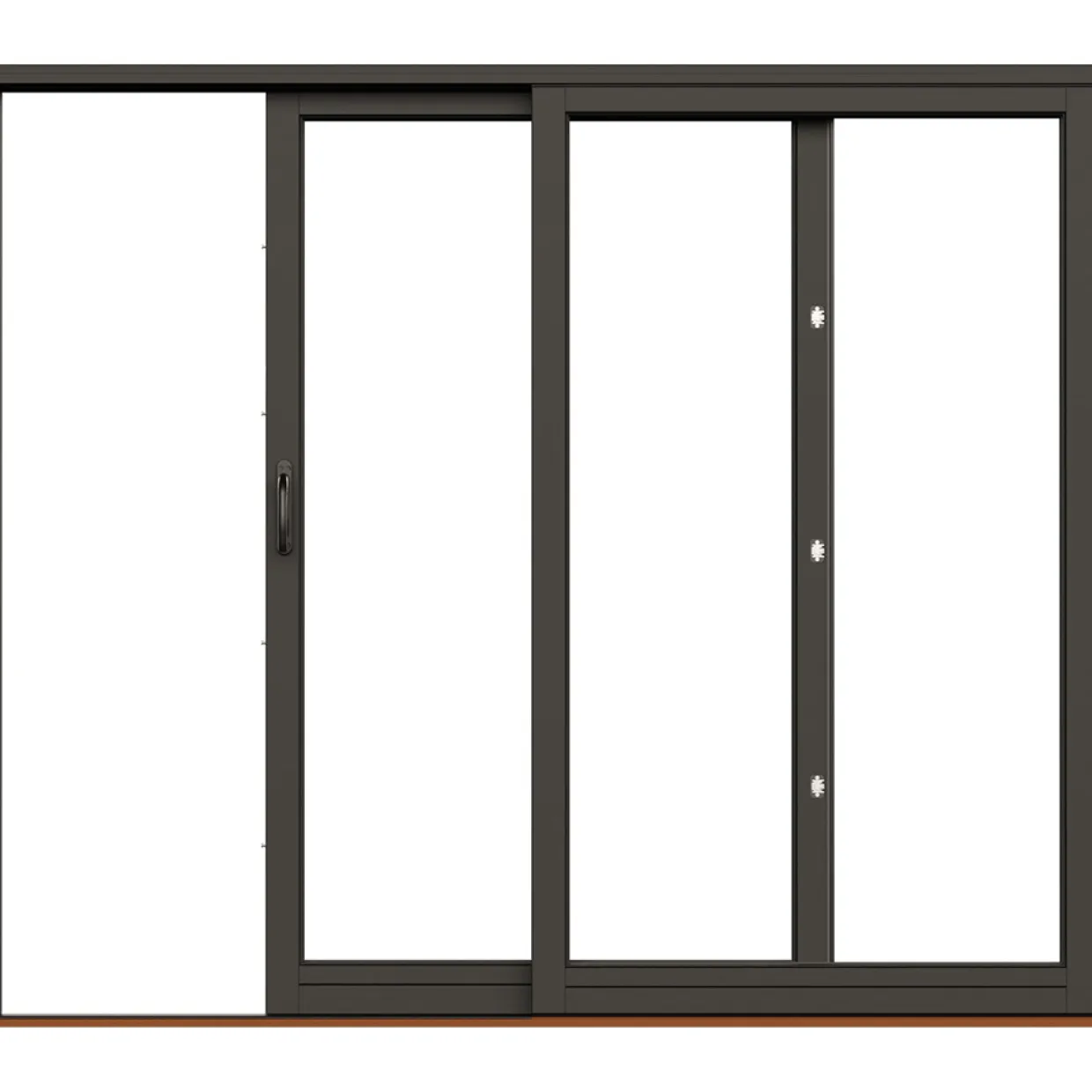Svanenmärkt NTech Aluminium 2-Delad BlackLine Svart