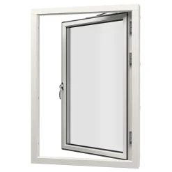 Svanenmärkt Aluminiumbeklätt Trä 3-Glas