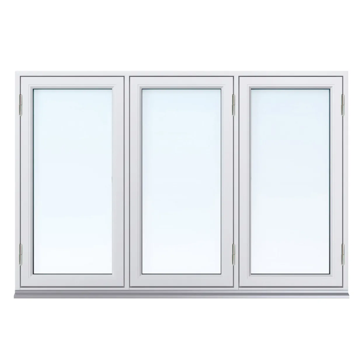 Svanenmärkt 3-Luft Aluminiumbeklätt Trä 3-Glas