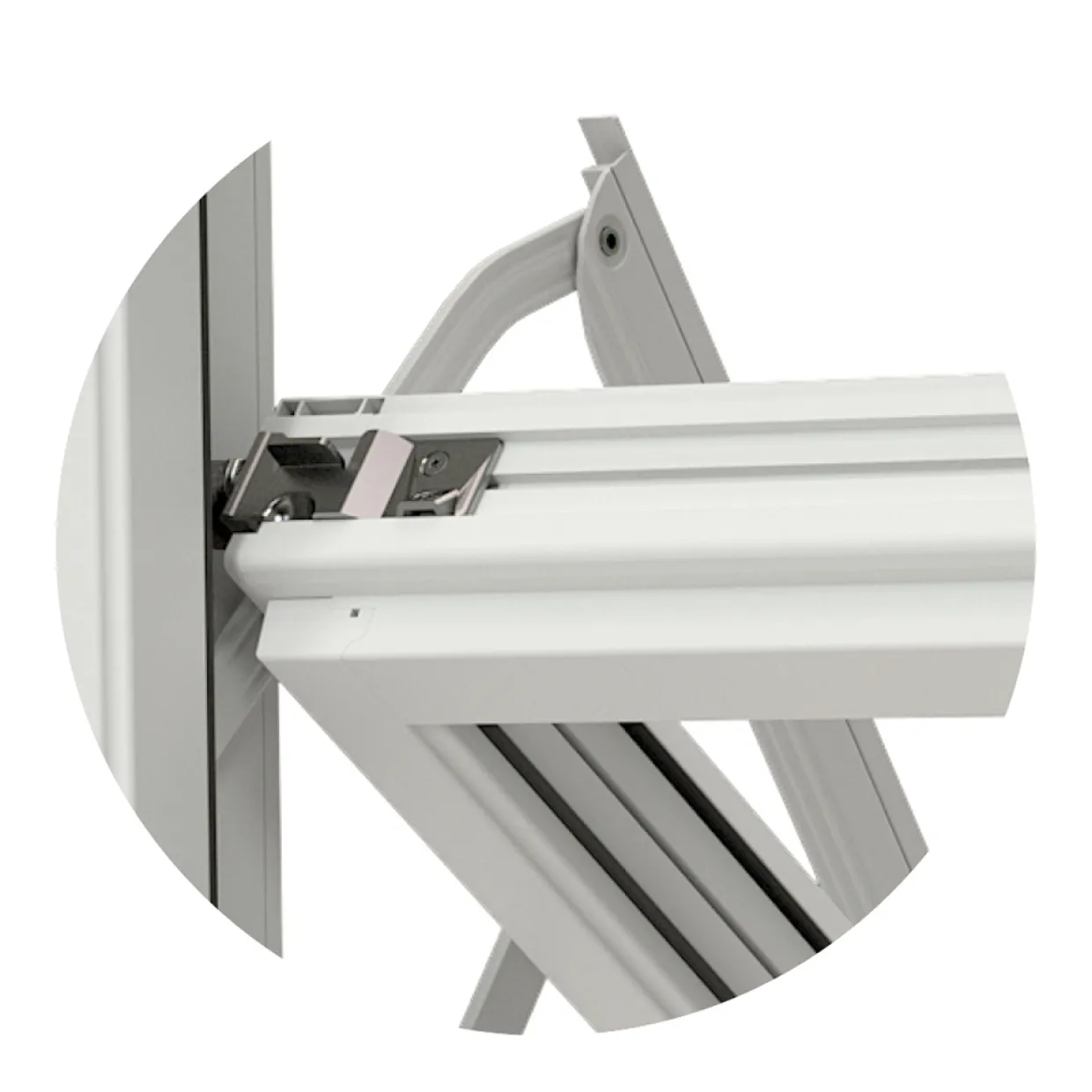 Svanenmärkt NTech 3-Glas Aluminium