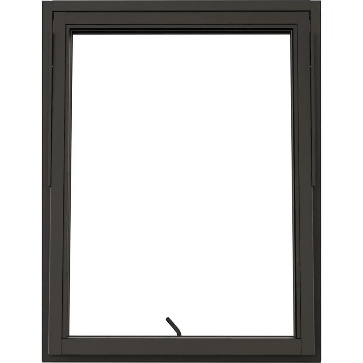 Svanenmärkt NTech 3-Glas Aluminium BlackLine Svart