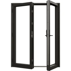 Svanenmärkt NTech Helglasad Aluminium BlackLine Svart
