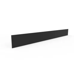 Svart 120 mm Rak