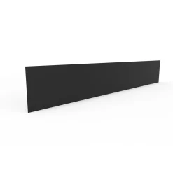 Svart 180 mm Rak
