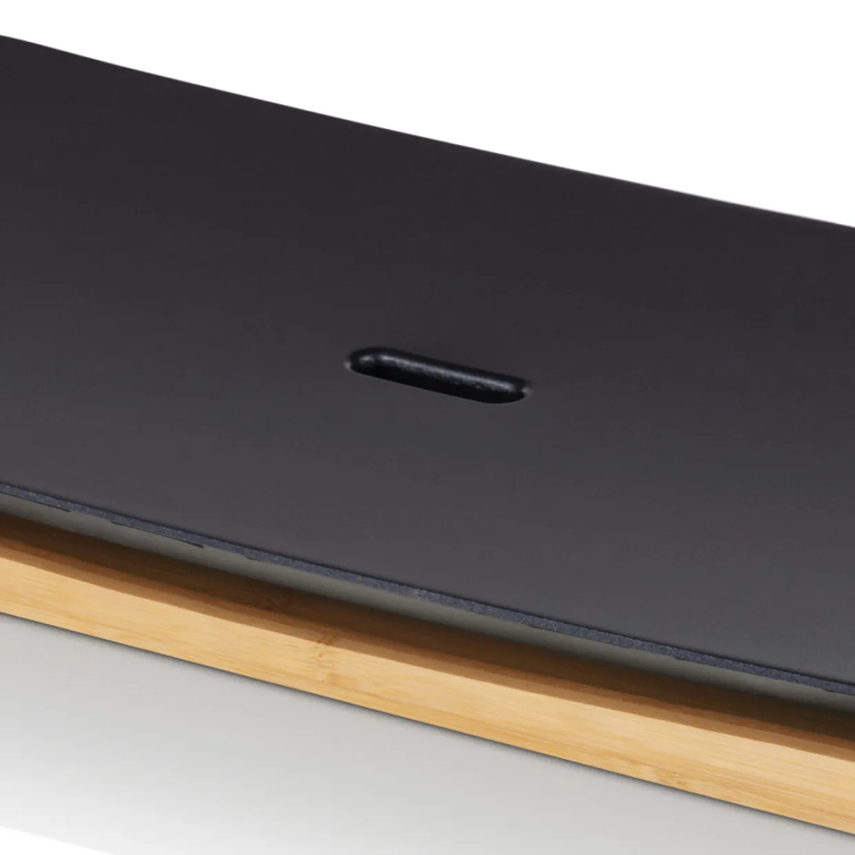 Table Chef Pure Black Bamboo 50x25 cm