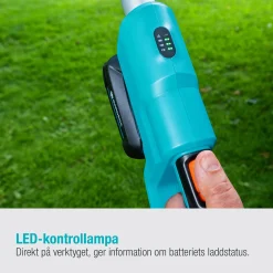 TCS 20/18V P4A Komplett (2,5Ah batteri + standardladdare)