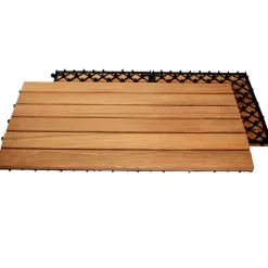 Teak Deltaplattan 30x60 Typ D Höger