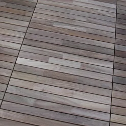 Teak Deltaplattan 30x60 Typ D Höger