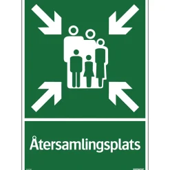 Återsamlingsplats 297x420 mm Aluminium