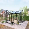 T-Format 12,4m² 4mm Säkerhetsglas & 6mm Kanalplast