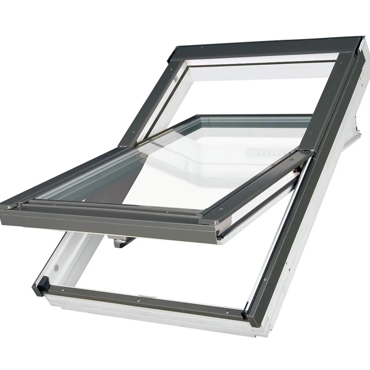 Thermo Pivåhängt 3-Glas Ljudreducerande Aluminium
