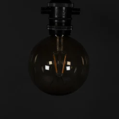 till Partyslinga Startset E27 10st LED-lampor Amber Rökfärgade