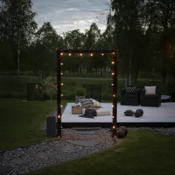 till Partyslinga Startset E27 20st LED-lampor Amber