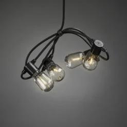 till Partyslinga Startset E27 20st LED-lampor Amber