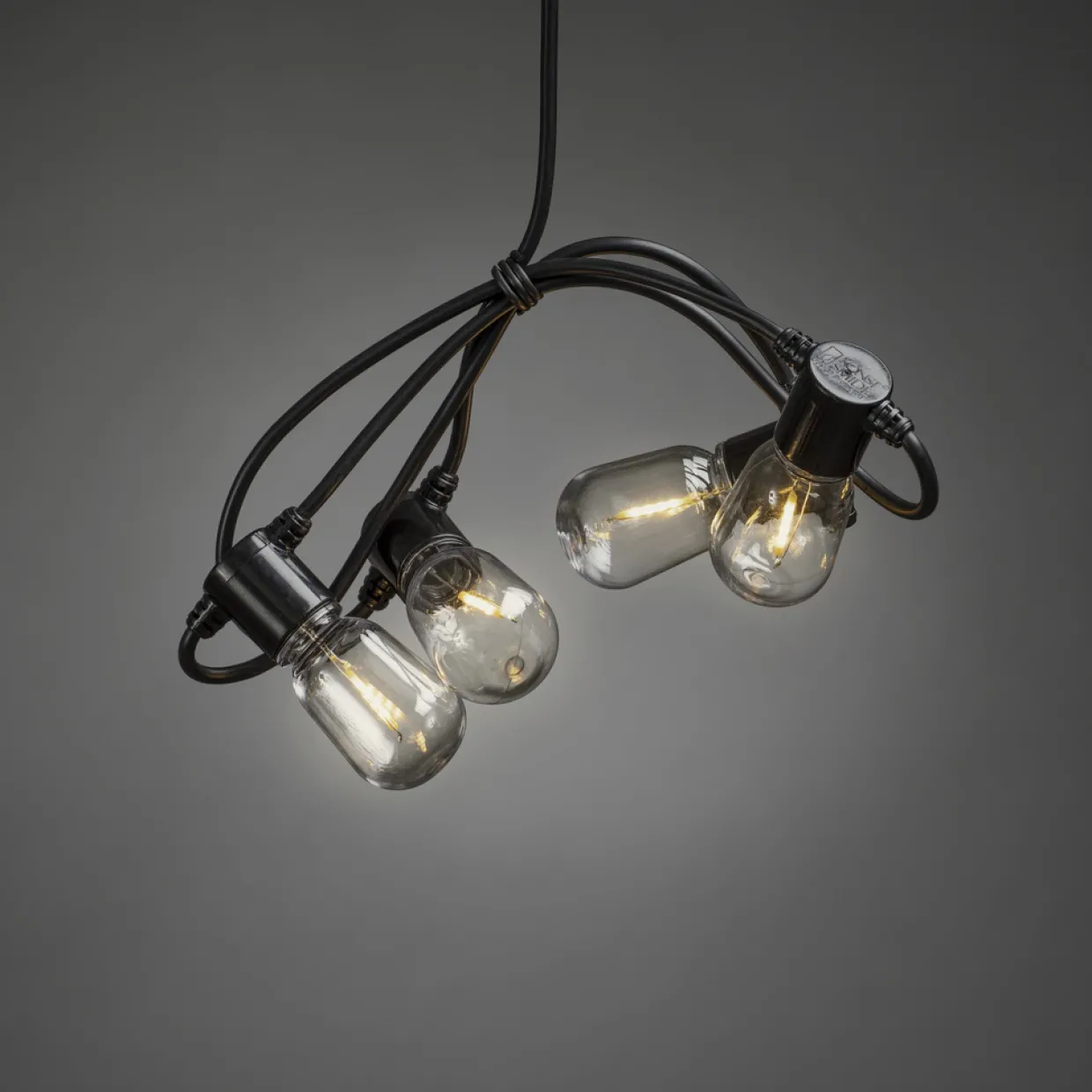 till Partyslinga Startset E27 20st LED-lampor Amber