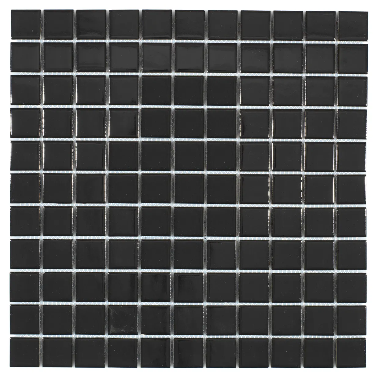 Titan Svart Blank 2,5x2,5 cm