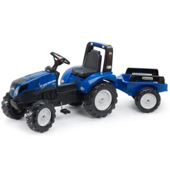 Traktor med vagn New Holland 808-141