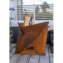 Triangel Inkl Fat Corten 64x64x54 cm
