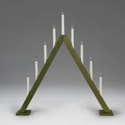 3940 Träljusstake 9 Ljus