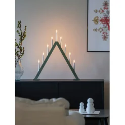 3940 Träljusstake 9 Ljus