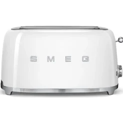 TSF02WHEU Vit 50-tals Retro Design med Extra Breda Fack