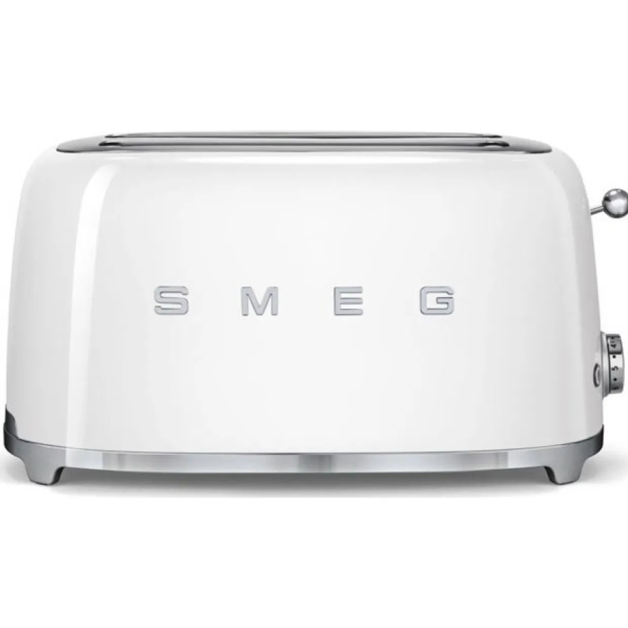 TSF02WHEU Vit 50-tals Retro Design med Extra Breda Fack