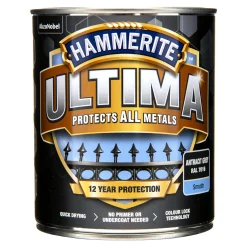 Ultima Slätlack Antracitgrå 750ml