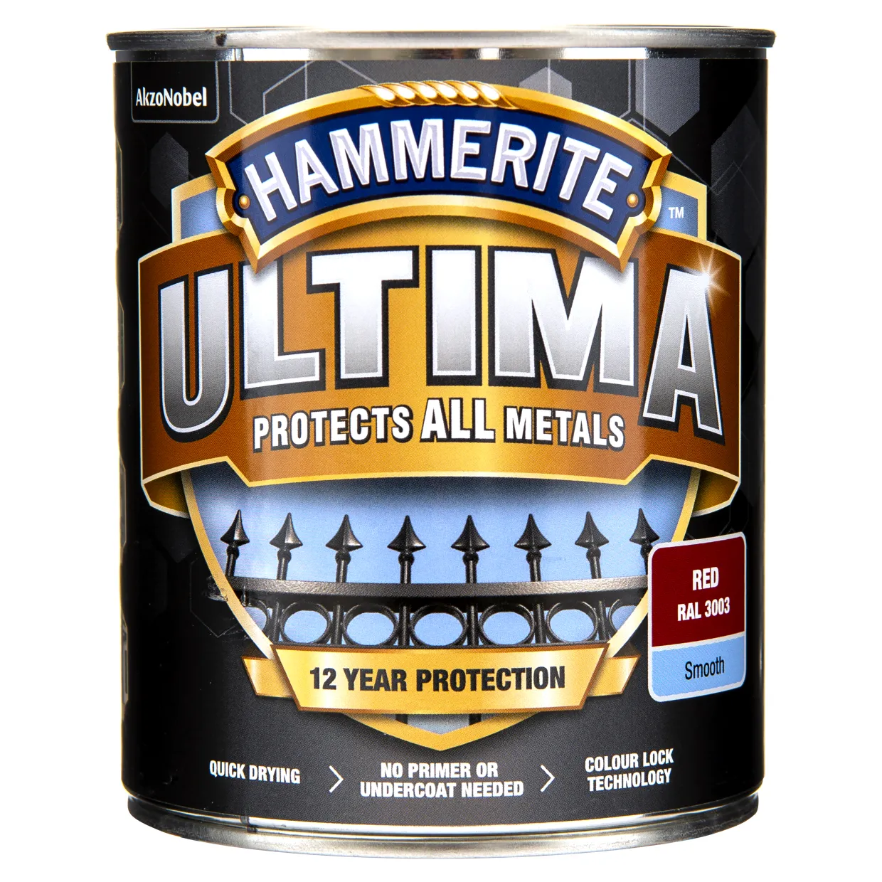 Ultima Slätlack Röd 750ml