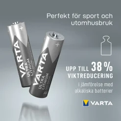 Ultra Litium LR06/AA 4-Pack