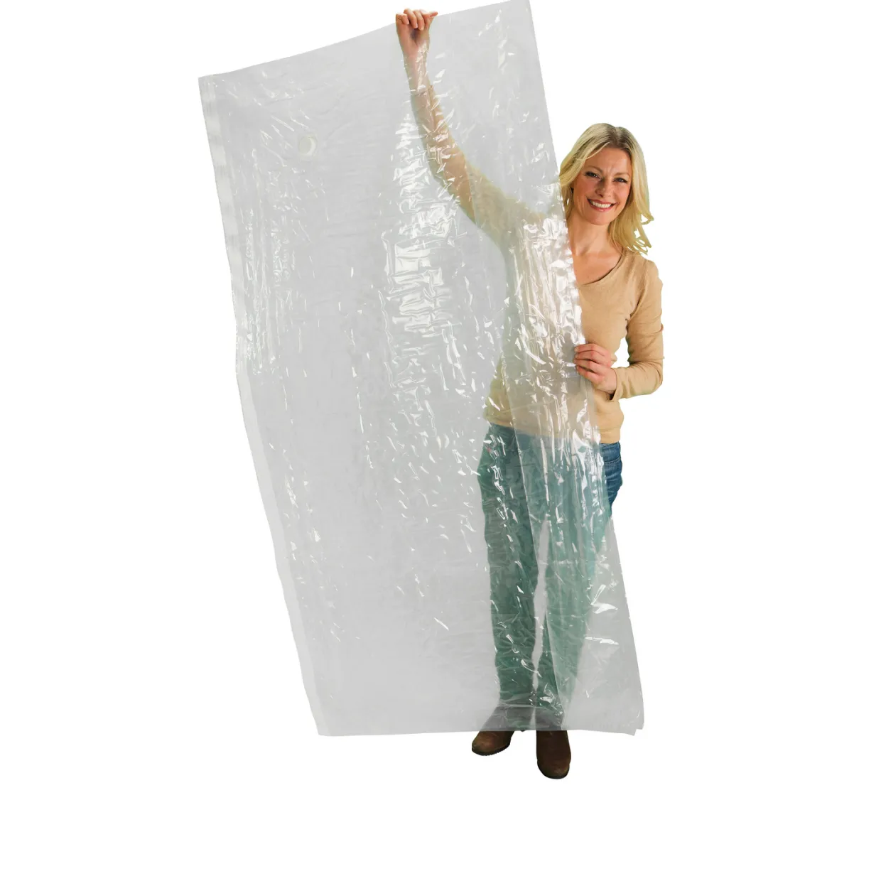 Vakuum Platsbesparande Klädförvaring Kub XXL 180x90x50cm