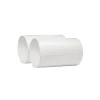 Väggrör 2-pack i ABS-plast, 100mm