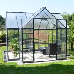 Victory Aluminiumstomme med UV-Skyddade Polykarbonatfönster, 11,04 m²