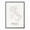 Vinkarta Italien