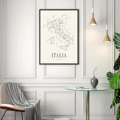 Vinkarta Italien