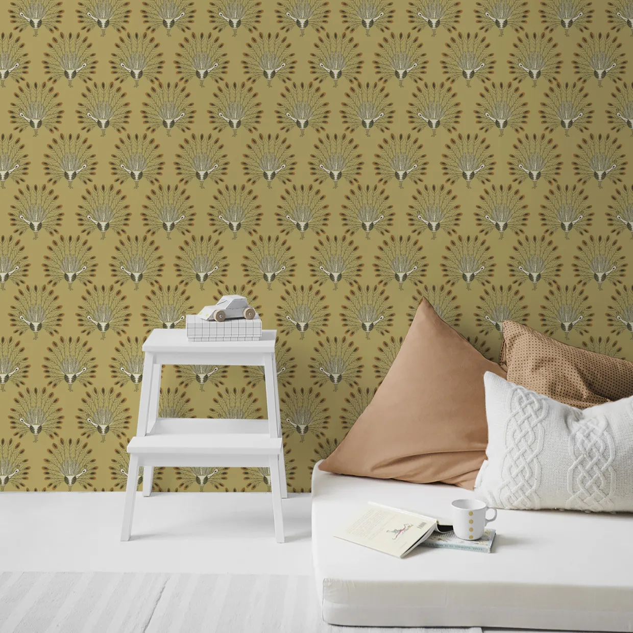 Vintage Peacook Ochre