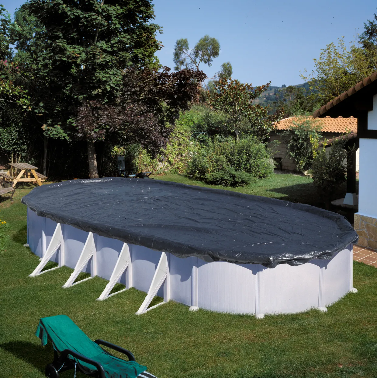 Vinter För Oval Pool 500x300 cm