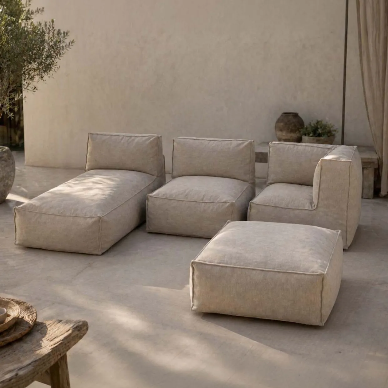 Visby Olefin 95x95x35cm