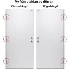 Vit Klarglas Trä