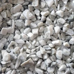 Vit Marmor 8-12 mm, 1000 kg Säck